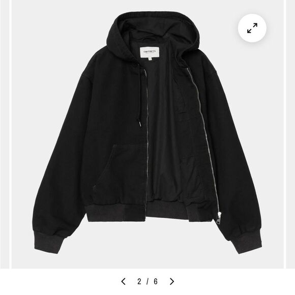 Carhartt Work In Progress Men’s Jacket, Black, Small , NWT - Picture 4 of 7